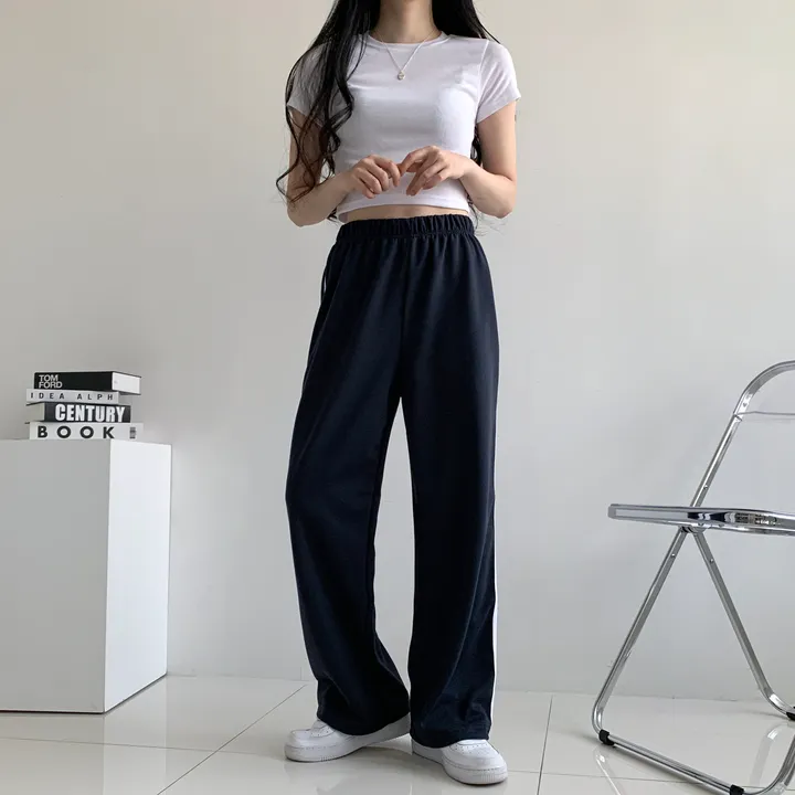 [데일리/묶음할인] 하이웨스트 두줄 트레이닝 팬츠 6color 상세 이미지 31