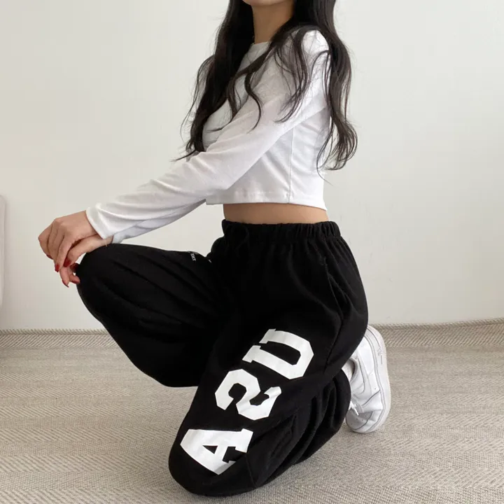 [힙해!!/묶음 할인] USA 레터링 트레이닝 조거팬츠 4color 상세 이미지 39