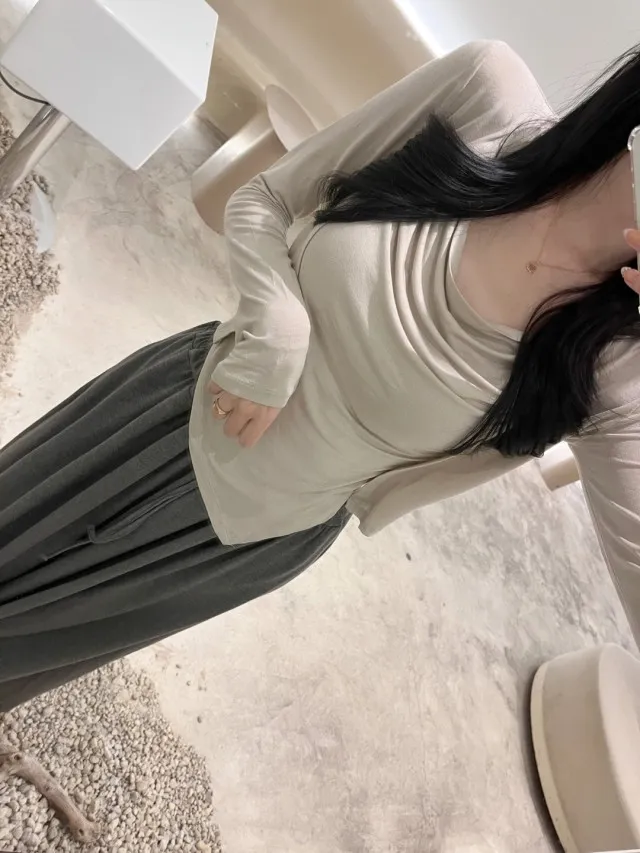 *당일발송*동일상품최저가*무조건 강추! [세트가격/핏보장] 드레이프 언발 셔링 나시 가디건 이너 탑 세트 4colors 상세 이미지 6