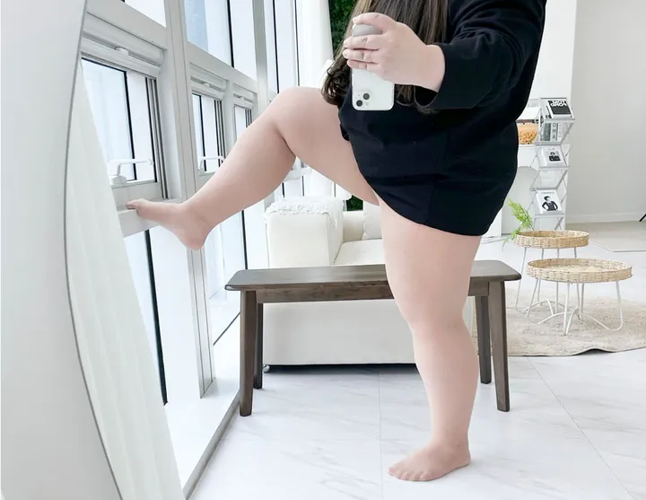 🔥하비추천/여러분 제가 궁댕이를 깐것은 그만큼 상품에 자신있기 때문에🔥 진짜 편한 리얼 빅사이즈 고탄력 팬티스타킹 30데니아 30D 80D / 2개이상구매필수(개당) 상세 이미지 27