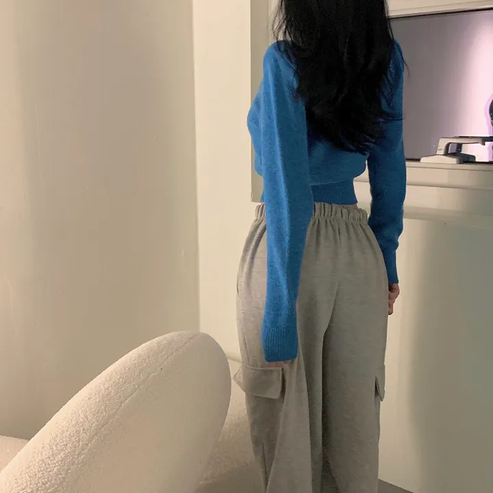 cashmere 3% 헤븐 스퀘어넥 가디건 cd - 7 color 상세 이미지 17