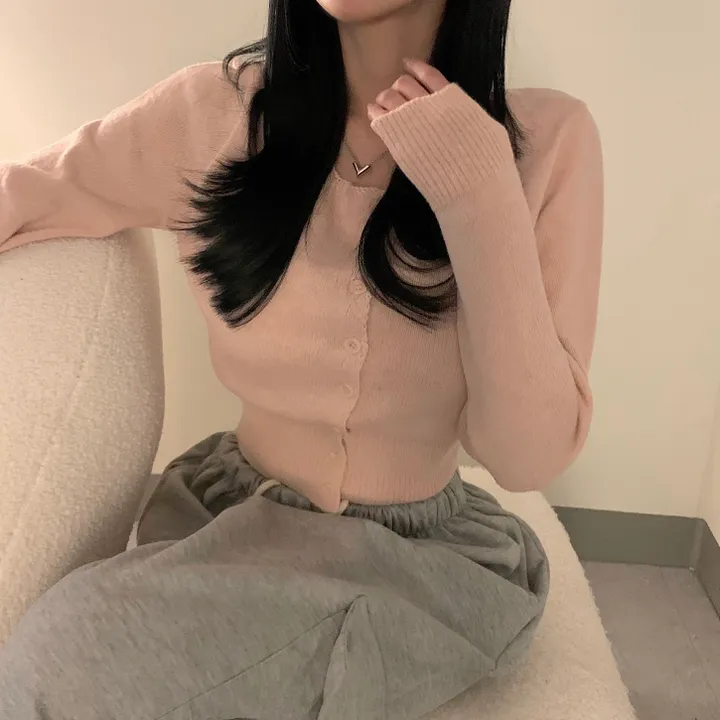 cashmere 3% 헤븐 스퀘어넥 가디건 cd - 7 color 상세 이미지 19