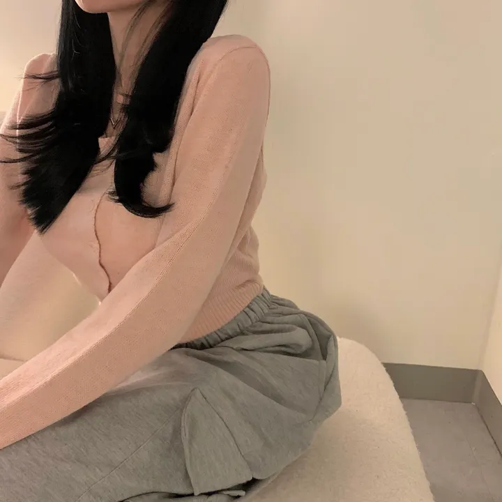 cashmere 3% 헤븐 스퀘어넥 가디건 cd - 7 color 상세 이미지 21