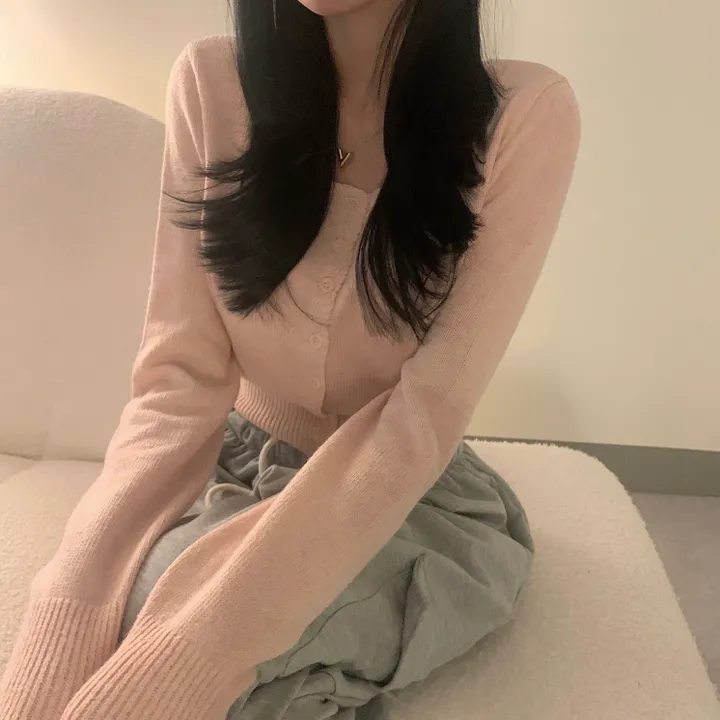 cashmere 3% 헤븐 스퀘어넥 가디건 cd - 7 color 상세 이미지 23