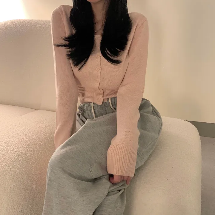 cashmere 3% 헤븐 스퀘어넥 가디건 cd - 7 color 상세 이미지 22