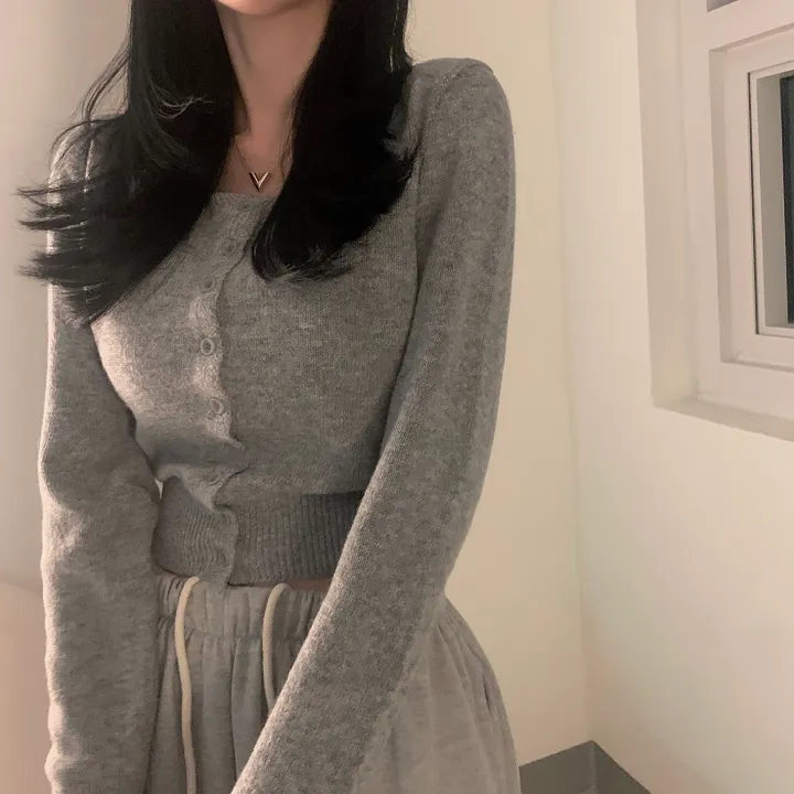 cashmere 3% 헤븐 스퀘어넥 가디건 cd - 7 color 상세 이미지 26