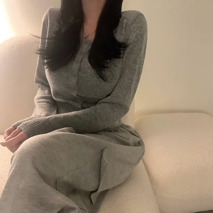 cashmere 3% 헤븐 스퀘어넥 가디건 cd - 7 color 상세 이미지 25