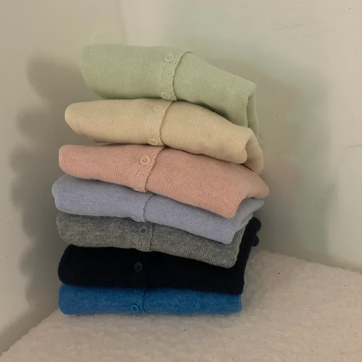 cashmere 3% 헤븐 스퀘어넥 가디건 cd - 7 color 상세 이미지 53