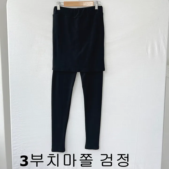 봄 가을 기본 치마레깅스 H라인 밴딩 스판 면 3부 치마 쫄 레깅스 미니 숏 치렝스 여성운동복 상세 이미지 23