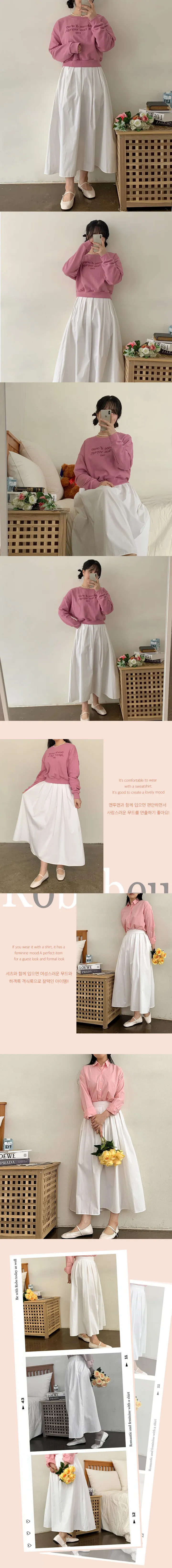 [✨후기인증✨/뱃살커버] 내가 찾던 그 핏 플리츠 A라인 뒷밴딩 롱스커트 (3color) [안감O/하객/하비코디/하객룩/하객룩스커트/봄신상/봄] 상세 이미지 5