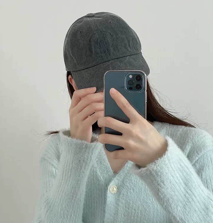 ✨당일출고✨ NYH 빈티지 컬러 피그먼트 헤리티지 워싱 레터링 자수 볼캡 소두핏 모자 (3color) 상세 이미지 12