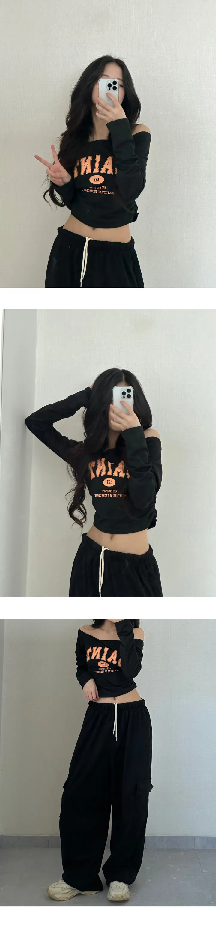 일부당일!  [ 기모.ver추가❗2개 묶음할인❗,최저가,국내제작 퀄보장,남녀공용] 힙 카고 와이드 밴딩바지 트레이닝 바지(롱,카고팬츠,츄리닝,와이드,잠옷) 상세 이미지 21