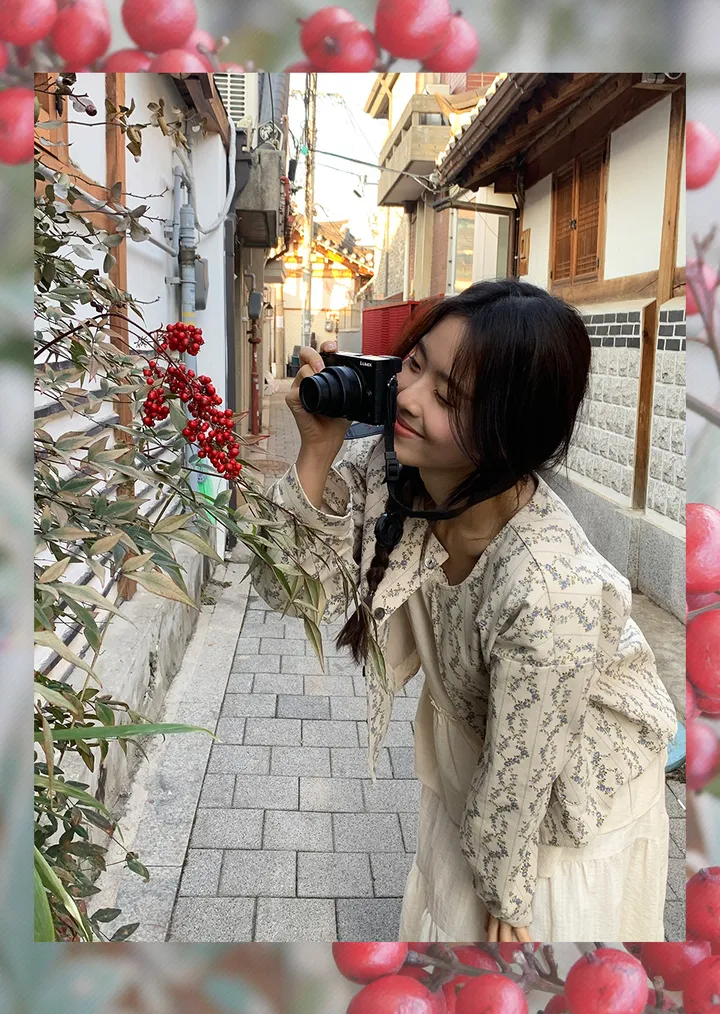 재입고/[자체제작] 플럼바고 하늘 꽃 가디건 상세 이미지 6