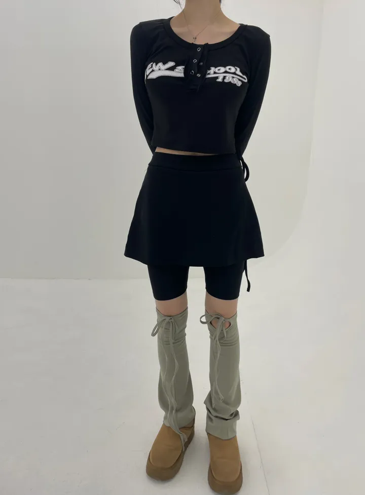 뉴진스 3부 스트랩 치마 레깅스 상세 이미지 10