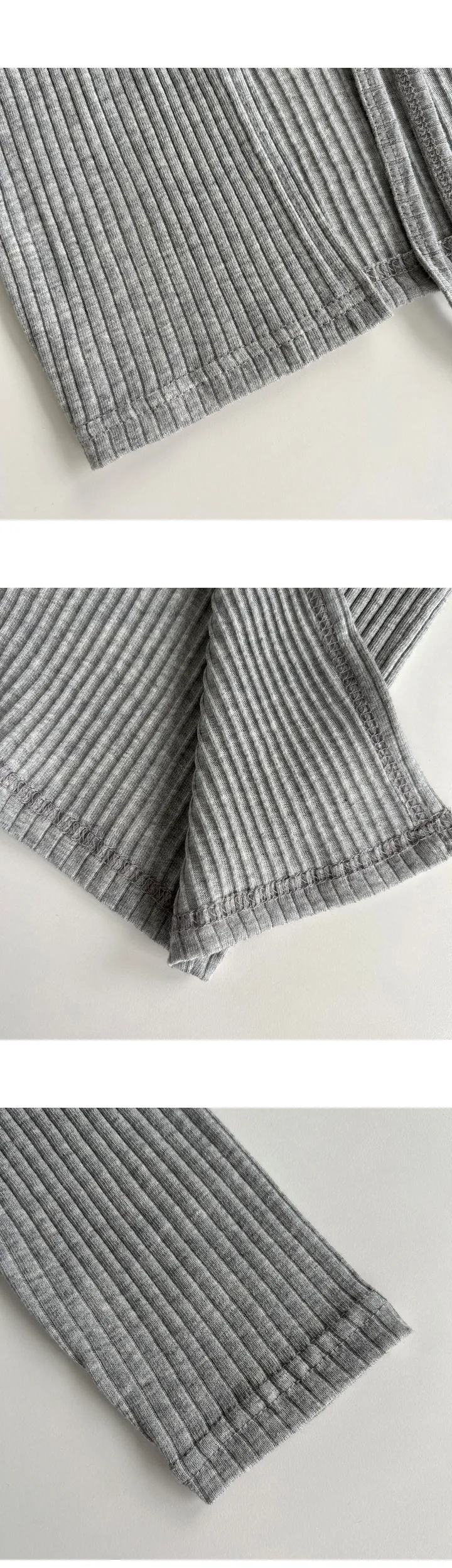 [러블리/여성스러움] 말라보이는, 골지 리본 크롭 긴팔가디건 + 나시 투피스 세트 (3color) 상세 이미지 6
