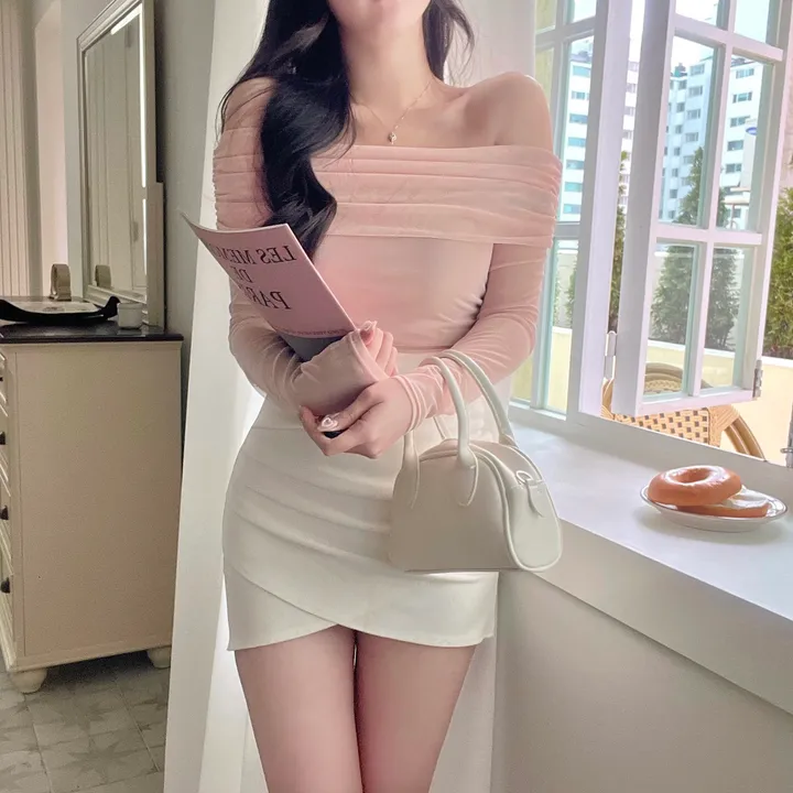[ 색감최고 ] 뽀짝 핸들 토트 미니 반달 크로스백 상세 이미지 13