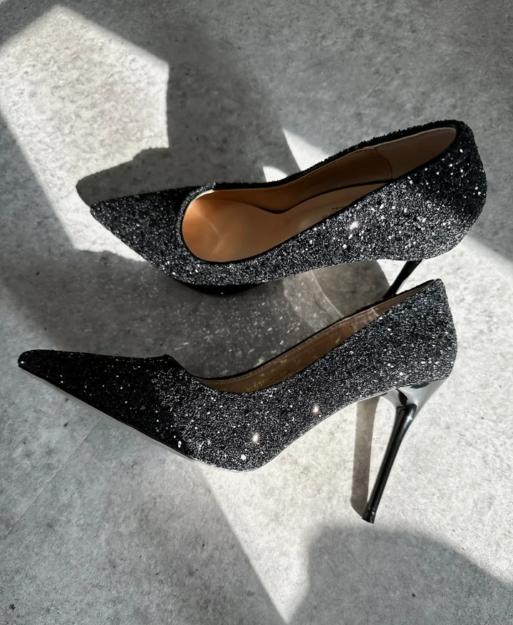Glitter Stiletto High Heels 상세 이미지 4