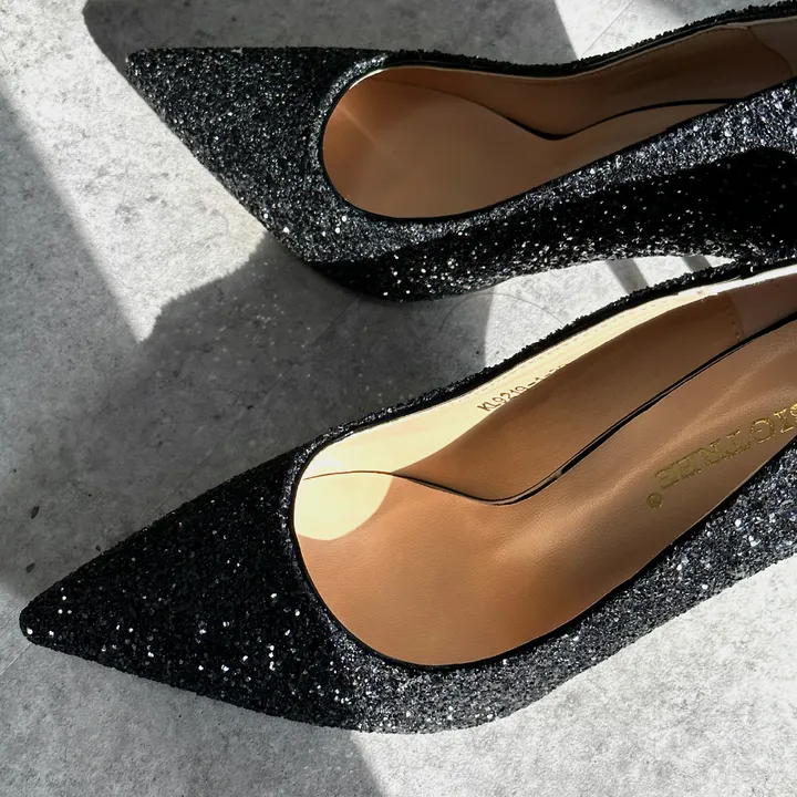 Glitter Stiletto High Heels 상세 이미지 21