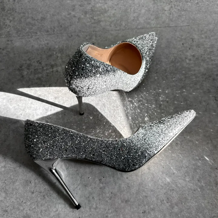Glitter Stiletto High Heels 상세 이미지 18