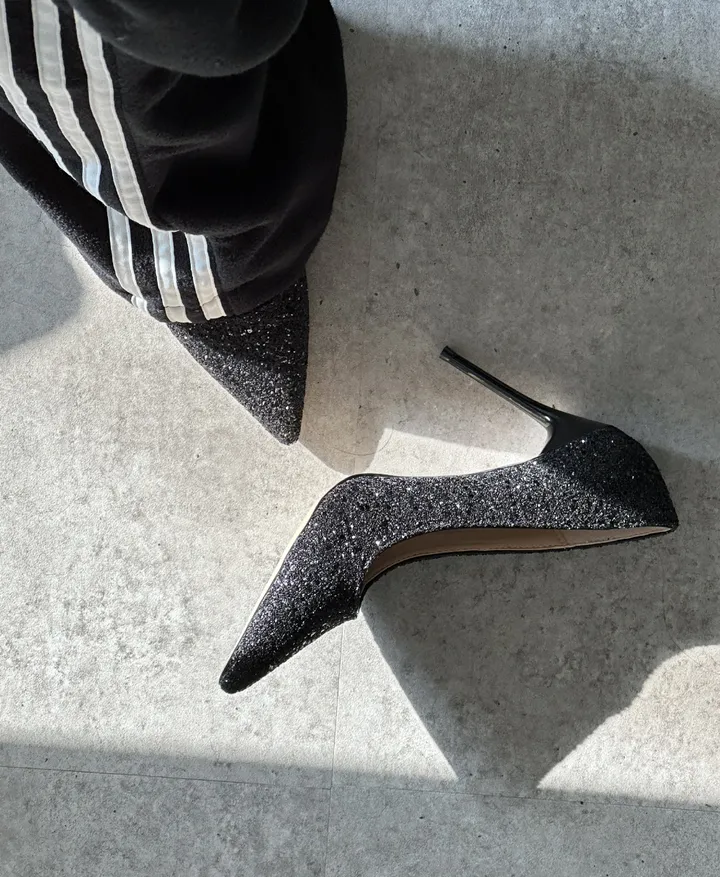Glitter Stiletto High Heels 상세 이미지 22