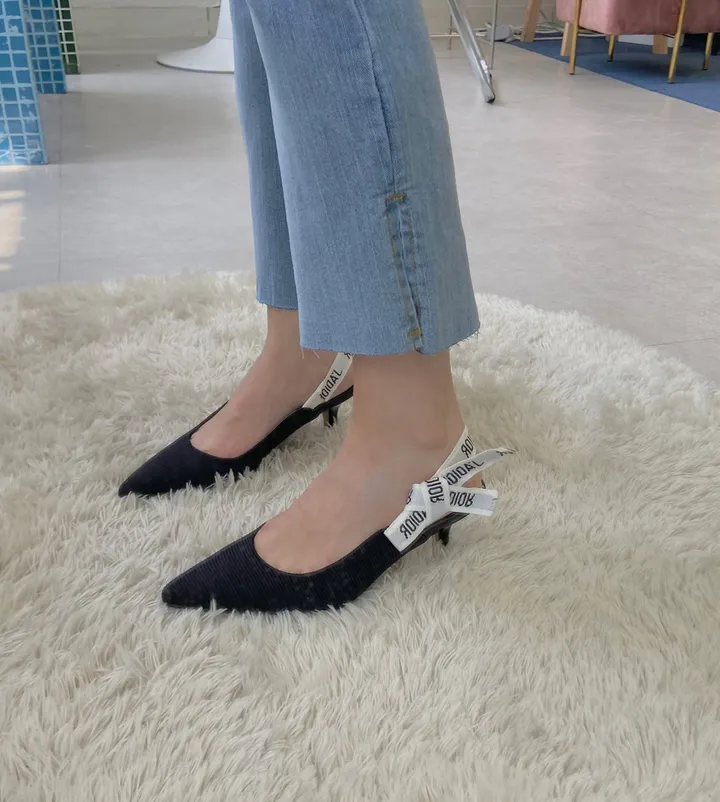 [기간한정세일/5cm,7cm/하이퀄리티] 자디 구두 힐 오픈슬링백 캔벨 펌프스 5cm 명품 스타일 상세 이미지 6