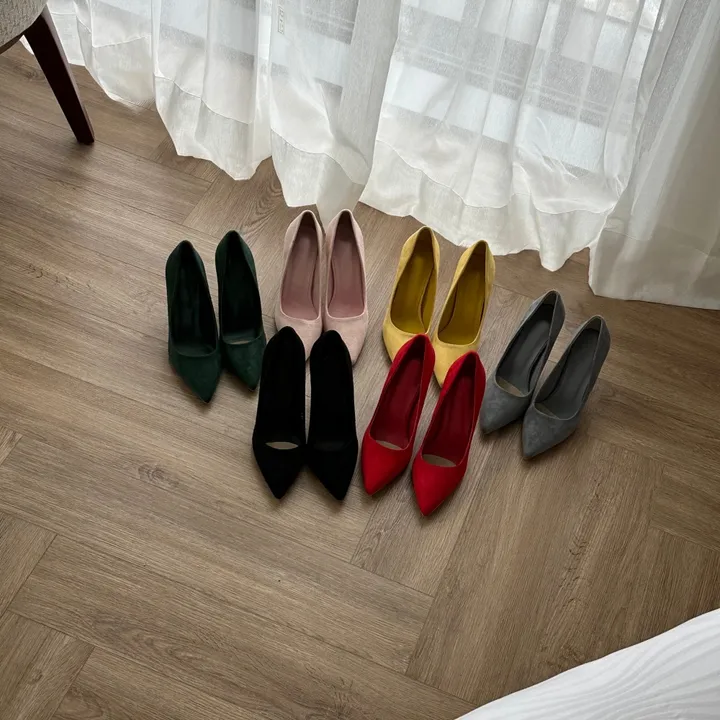 슈잉 스웨이드 10cm 힐 (6color) 상세 이미지 12