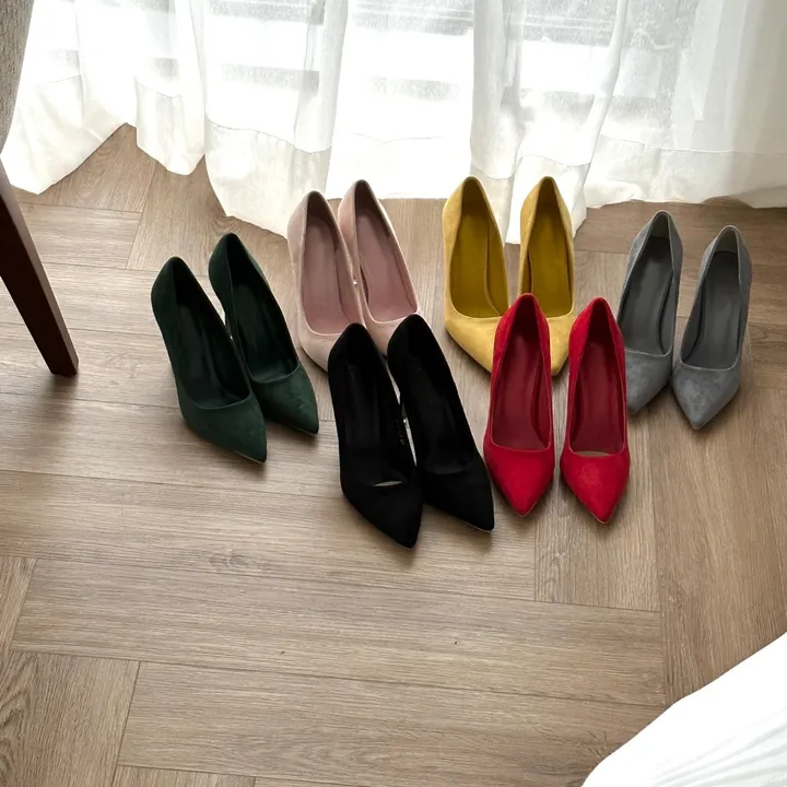슈잉 스웨이드 10cm 힐 (6color) 상세 이미지 22
