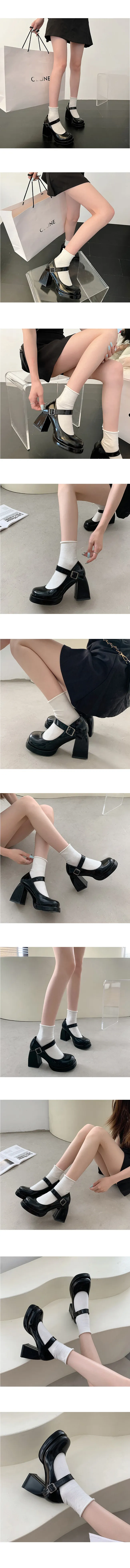 가보시 메리제인 하이힐 구두 9cm 상세 이미지 3