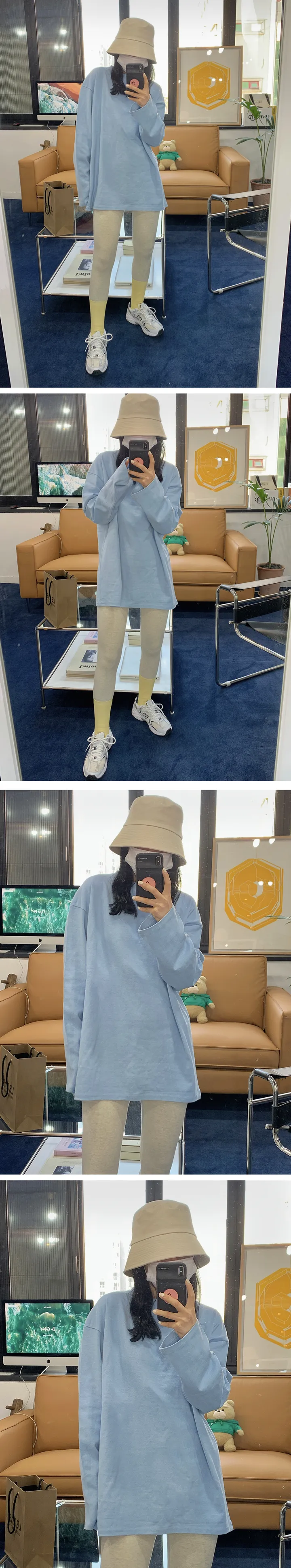 365 스판 심플 레깅스 (4color) ’컬러추가’ 상세 이미지 5