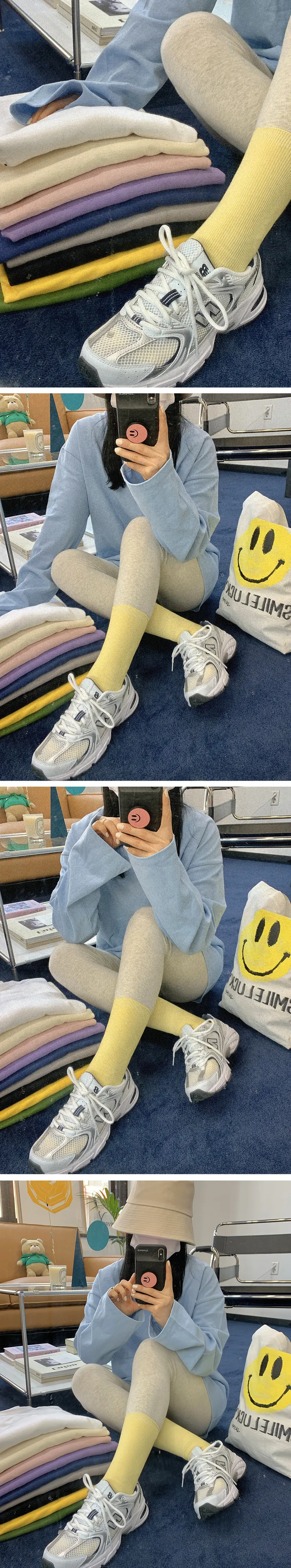 365 스판 심플 레깅스 (4color) ’컬러추가’ 상세 이미지 9