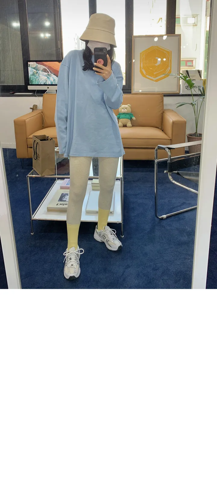 365 스판 심플 레깅스 (4color) ’컬러추가’ 상세 이미지 3