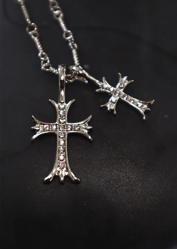 당일출고 🚀 주문폭주*  y2k cross necklace [빈티지 십자가 목걸이] 상세 이미지 3
