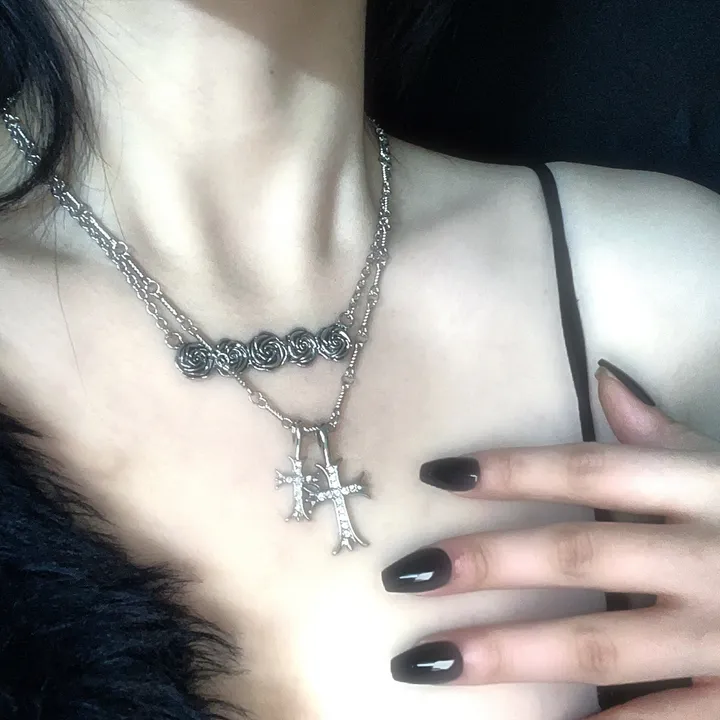 당일출고 🚀 주문폭주*  y2k cross necklace [빈티지 십자가 목걸이] 상세 이미지 10