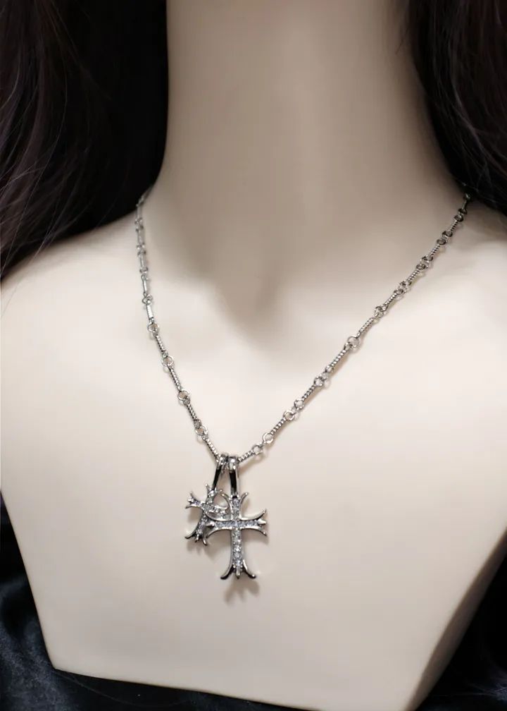 당일출고 🚀 주문폭주*  y2k cross necklace [빈티지 십자가 목걸이] 상세 이미지 8