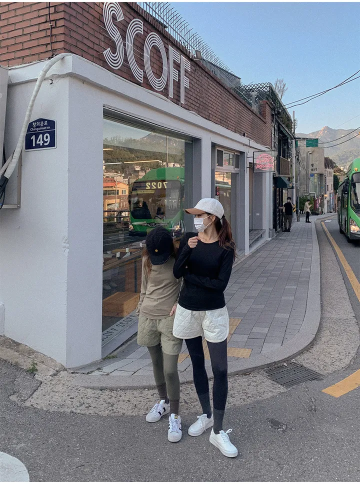 [발열템,9컬러]보들웜 무발레깅스 상세 이미지 30