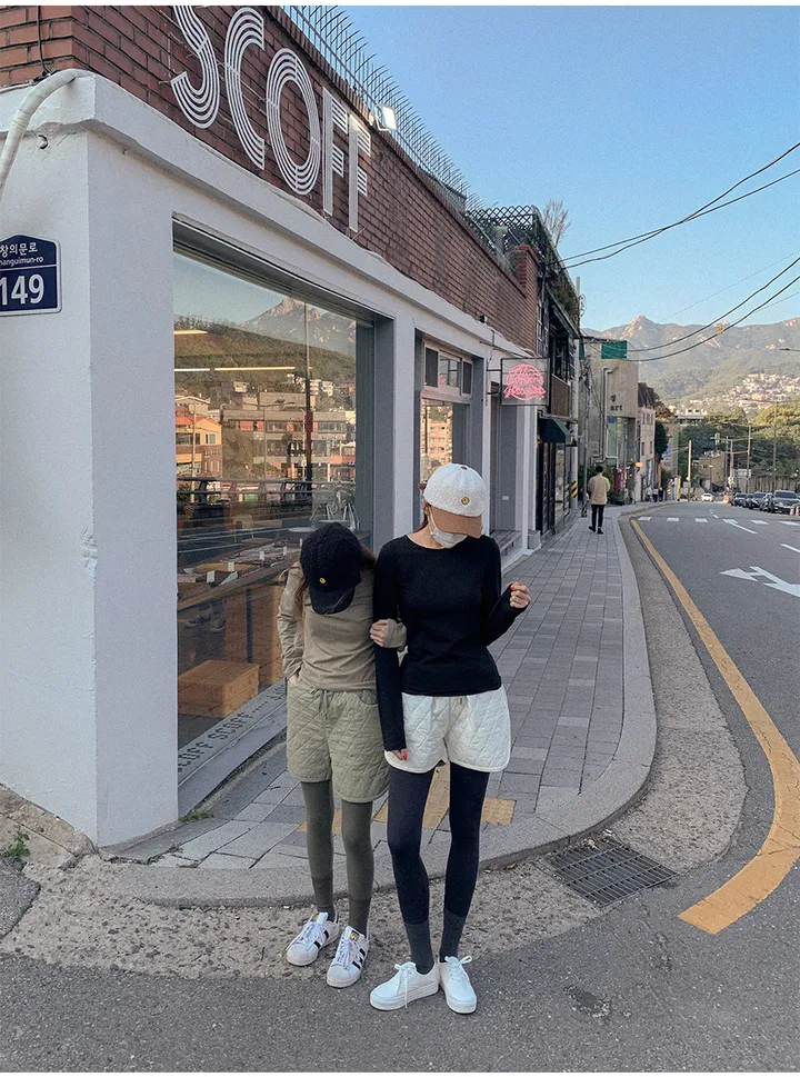[발열템,9컬러]보들웜 무발레깅스 상세 이미지 34