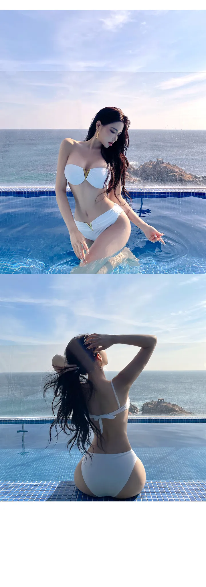 당일발송 [투웨이] 빅시 브이골드 비키니 2color 상세 이미지 7