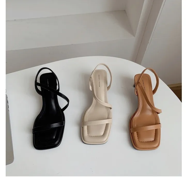 사선 스트랩 힐 / 4.5cm[더아셀] 상세 이미지 20