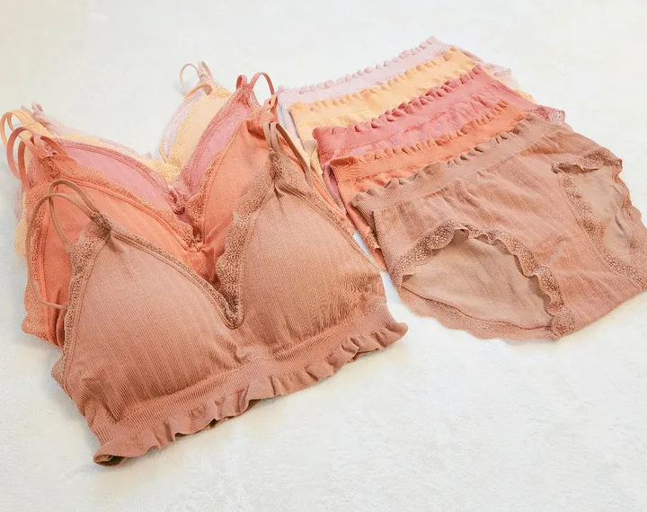 (44-88size) 매직 브라렛 팬티 세트 빅사이즈 노와이어 중독적인 인생브라렛 팬티단품구매가능 상세 이미지 34