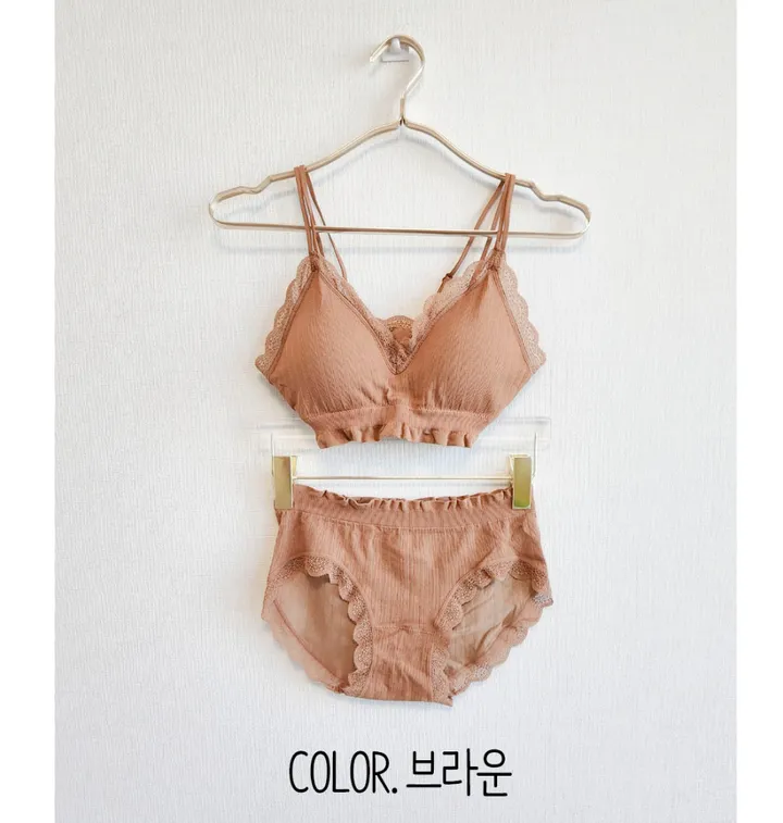 (44-88size) 매직 브라렛 팬티 세트 빅사이즈 노와이어 중독적인 인생브라렛 팬티단품구매가능 상세 이미지 46