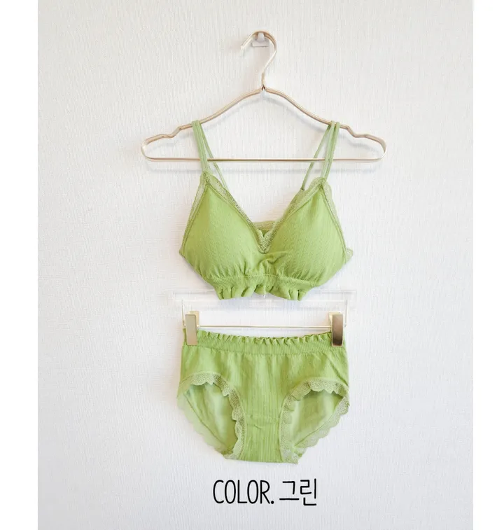 (44-88size) 매직 브라렛 팬티 세트 빅사이즈 노와이어 중독적인 인생브라렛 팬티단품구매가능 상세 이미지 44