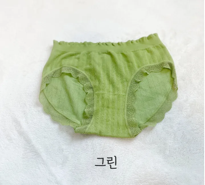 (블랙입고/44-120) 매직 진짜 잘늘어나는 팬티 빅사이즈 중독적인 예쁜 인생 레이스 골지 상세 이미지 32