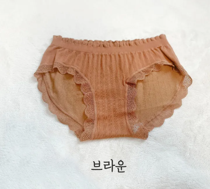 (블랙입고/44-120) 매직 진짜 잘늘어나는 팬티 빅사이즈 중독적인 예쁜 인생 레이스 골지 상세 이미지 31