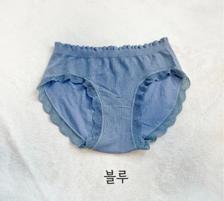 (블랙입고/44-120) 매직 진짜 잘늘어나는 팬티 빅사이즈 중독적인 예쁜 인생 레이스 골지 상세 이미지 25