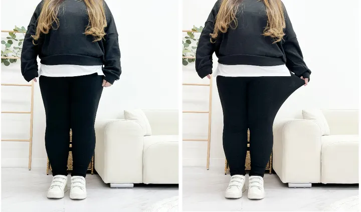 (F-3XL) 쭉쭉레깅스 120사이즈까지 완전 잘늘어가는 빅사이즈 면스판 5가지size 하비추천 상세 이미지 14