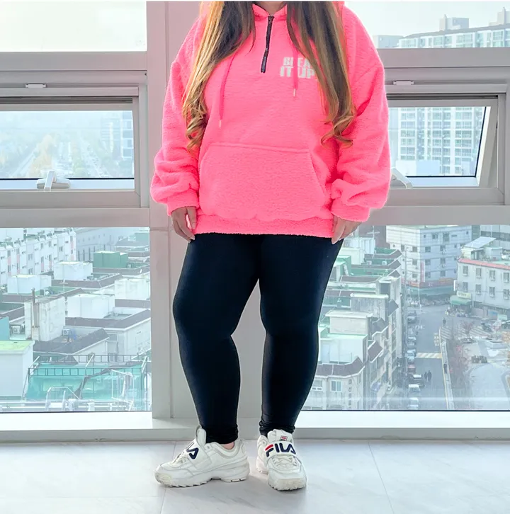 (55-120/5size) 하테 사이즈대박 레깅스 빅사이즈 발열 3XL 상세 이미지 14
