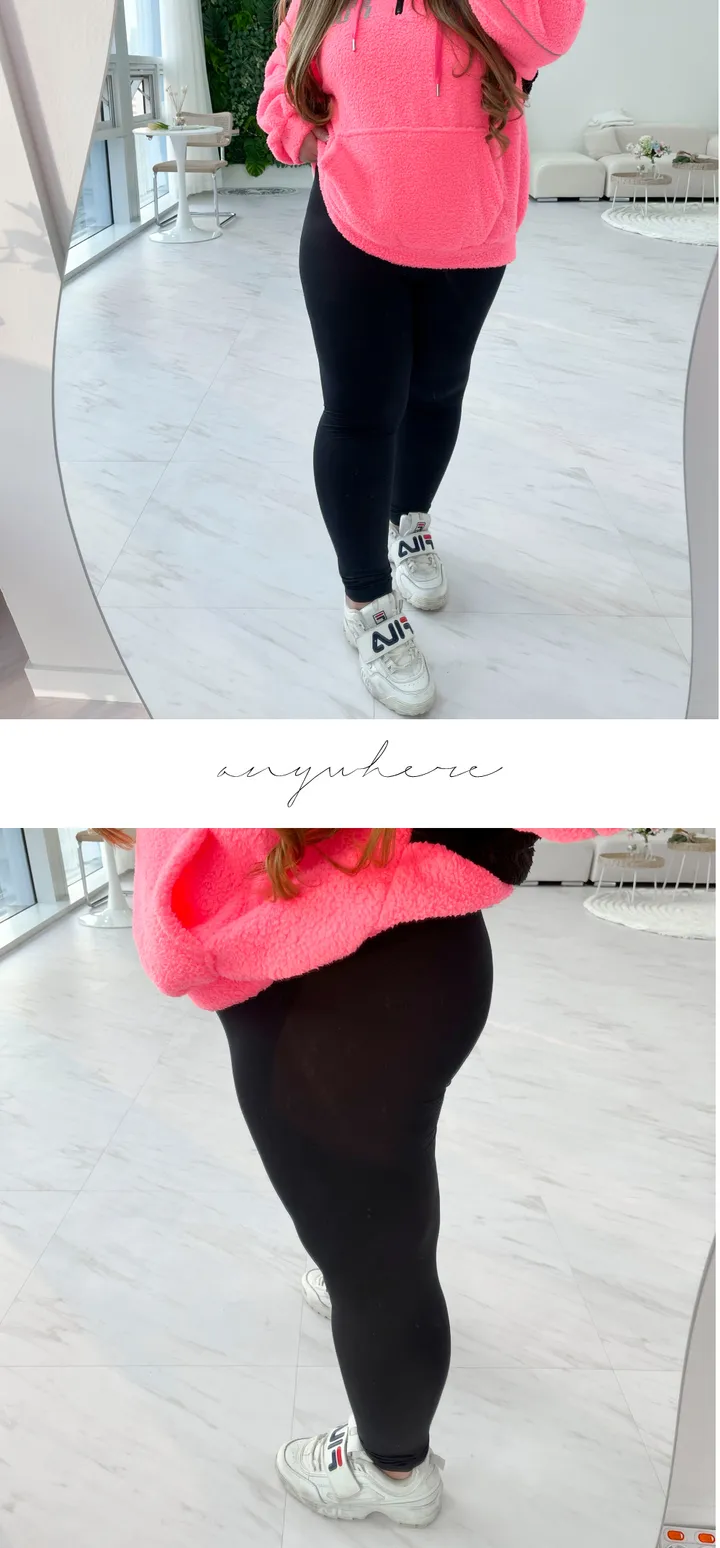 (55-120/5size) 하테 사이즈대박 레깅스 빅사이즈 발열 3XL 상세 이미지 3