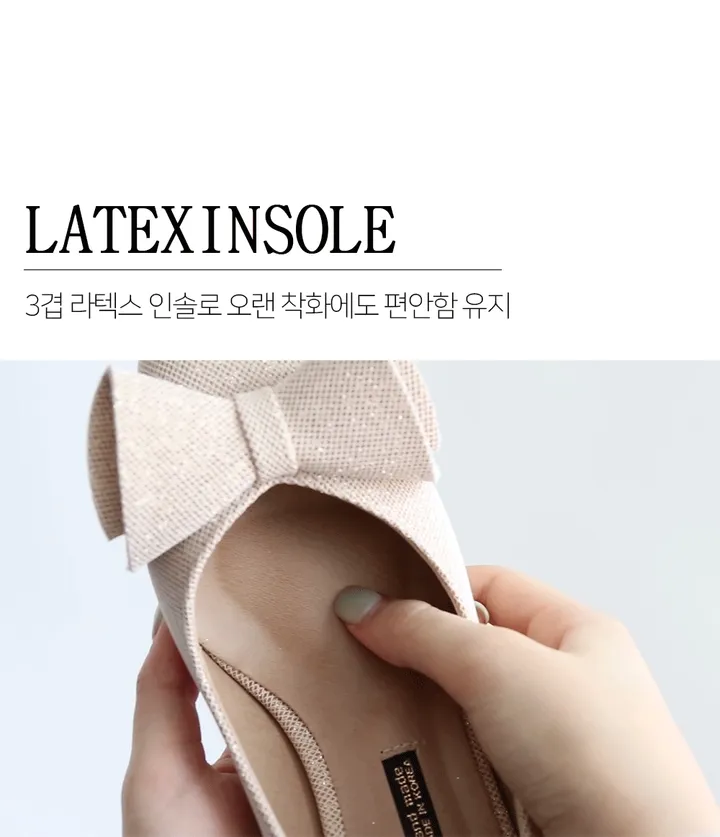 ✨발끝까지 우아하게✨ 부드러운 터치감과 세련된 디자인의 부르고 펌프스, 하객룩에도 완벽한 선택! 상세 이미지 4