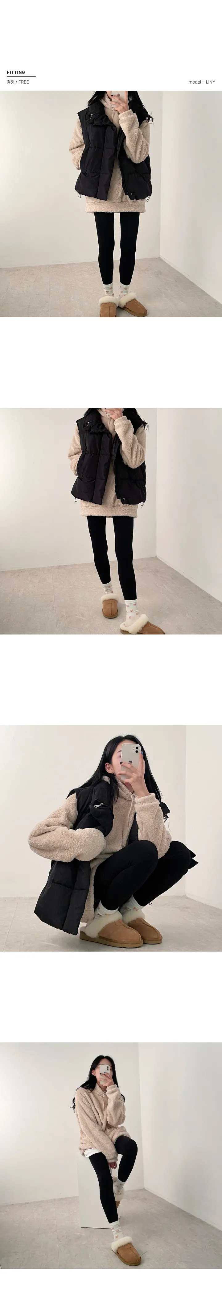 [융기모🔥] 쓰리포인트 슬림핏 융기모 무지 무발 레깅스 상세 이미지 8