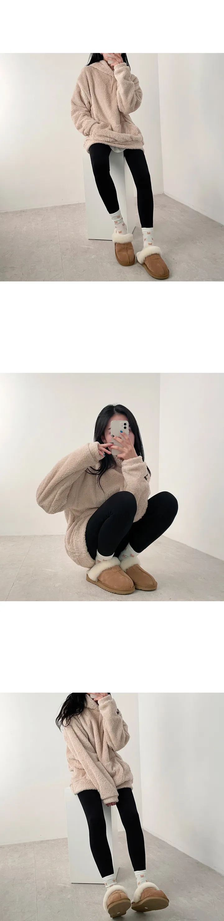 [융기모🔥] 쓰리포인트 슬림핏 융기모 무지 무발 레깅스 상세 이미지 9